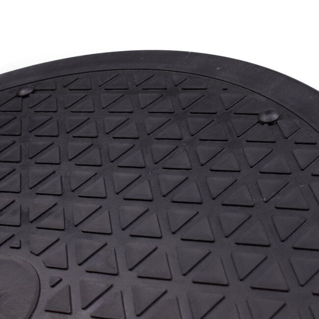 Benson Draaiplateau voor tv en speaker - zwart - Ø 25 cm - belastbaar tot 100 kg