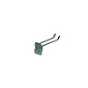 Benson Dubbele Ophanghaak - 75 x 30 mm - voor Gereedschapstrolley Benson Dubbele Ophanghaak - 75 x 30 mm - voor Gereedschapstrolley