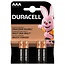 Duracell 12-pack AAA batterijen - lange levensduur - geschikt voor dagelijks gebruik