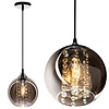TooLight Retro LED Plafondlamp - Hanglamp - E27 - 60 Watt - Ø 20 cm - Glazen Bol TooLight Retro LED Plafondlamp - Hanglamp - E27 - 60 Watt - Ø 20 cm - Glazen Bol