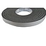 Benson Tochtstrip zwart foam - zelfklevend - 1,8 cm x 4 m - 8 mm dik