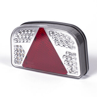 Benson Achterlicht aanhangwagen/caravan - 6 functies - 56-LED - rechts - 240x150 mm Benson Achterlicht aanhangwagen/caravan - 6 functies - 56-LED - rechts - 240x150 mm