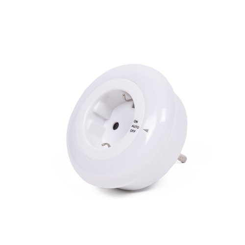 Benson LED Nachtlampje met Schemeringssensor & Stopcontact Benson LED Nachtlampje met Schemeringssensor & Stopcontact