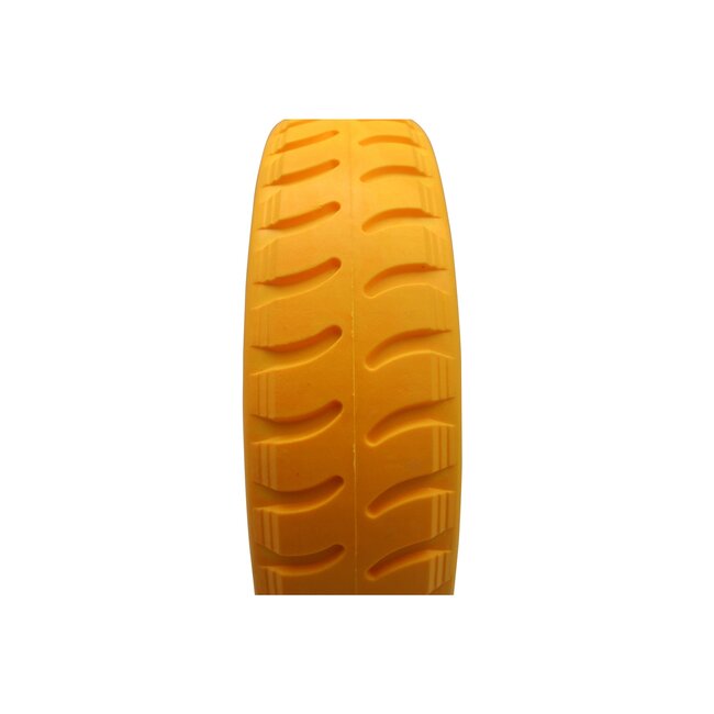 Benson Kruiwagenwiel - Anti-lek - Flex Lite - Lichtgewicht - 38 cm - Massief Rubber