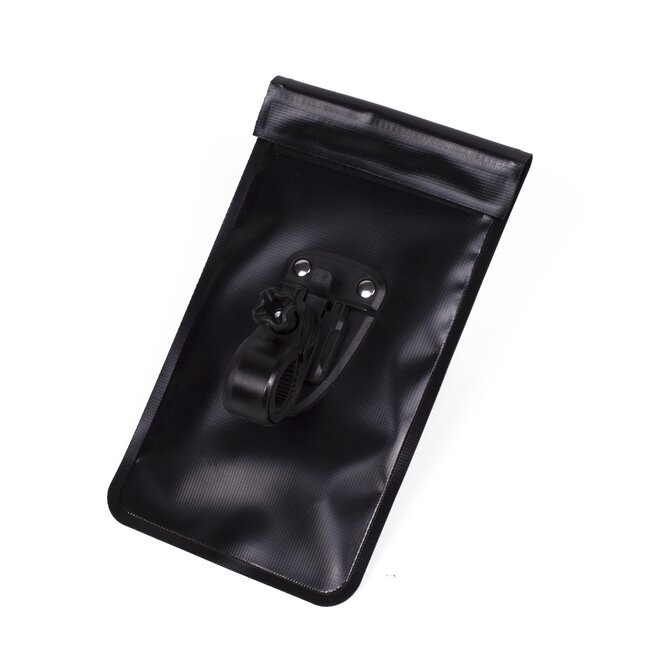 Benson Waterdichte telefoonhouder voor fiets - klittenbandsluiting - geschikt voor sturen tot 30 mm - 190x110 mm