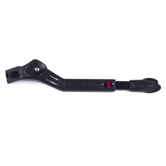 Benson Verstelbare fietsstandaard - aluminium - zwart - 22-30 cm - robuust en corrosiebestendig