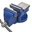 Benson Vaste bankschroef - kaakcapaciteit 135 mm - 8 kg - blauw hamerslag lak