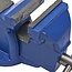 Benson Vaste bankschroef - kaakcapaciteit 135 mm - 8 kg - blauw hamerslag lak