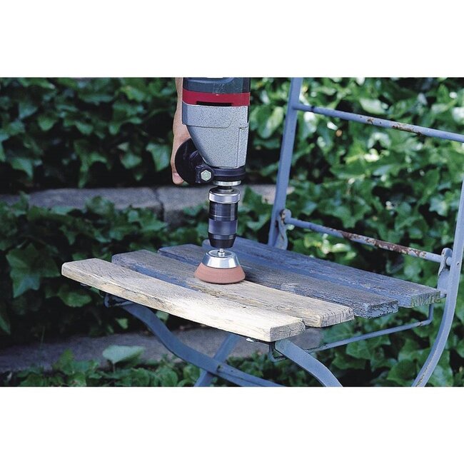 Benson Nylon komborstel - rond - 75 mm - schacht 6 mm - ideaal voor kleine vlakken en groeven