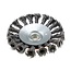Benson Staalborstel 100 mm met getordeerd draad en 6 mm as voor metaal, hout, steen en lasnaden