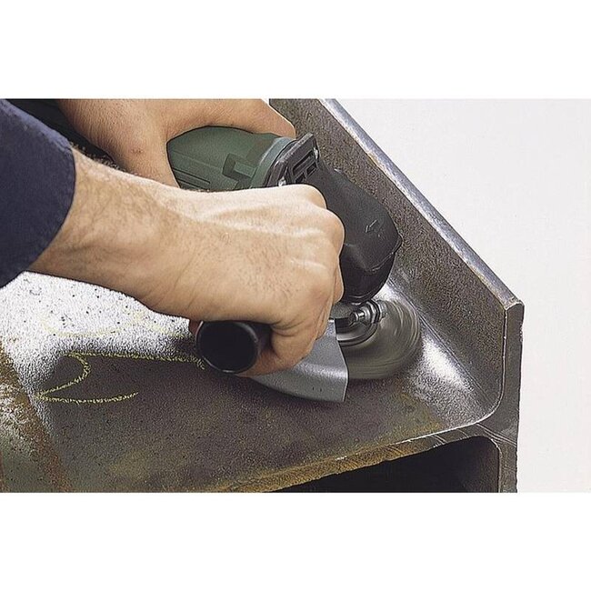 Benson Getordeerde rondborstel staal - M14 aansluiting - 125 mm - ideaal voor lasnaden en scherpe hoeken