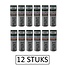 Sprayson Hoogglans zwarte spuitlak - 400 ml - 12 stuks - veelzijdig gebruik