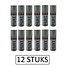 Sprayson Zilveren spuitlak - 400 ml - 12 stuks - veelzijdige toepassing - snelle afwerking