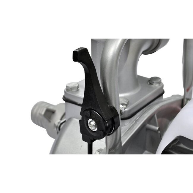 Hofftech Krachtige waterpomp - 2-takt motor - 1.5 kW - compact en lichtgewicht - corrosiebestendig - ideaal voor tuin en zwembad