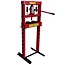 Benson Hydraulische garagepers - 12 ton - verstelbaar werkvlak - massieve constructie - rood