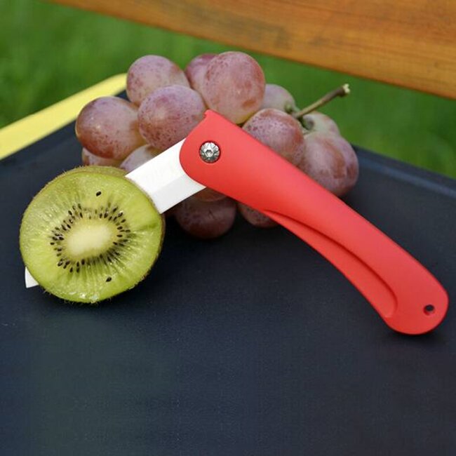 Benson Keramisch opklapbaar zakmes - ultrascherp en lichtgewicht - 78 mm lemmet