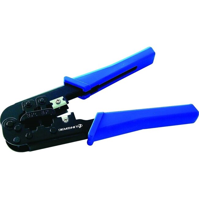 Benson Modulaire tangset - 25-delig - Inclusief RJ12 en RJ45 stekkers - Blauw of rood