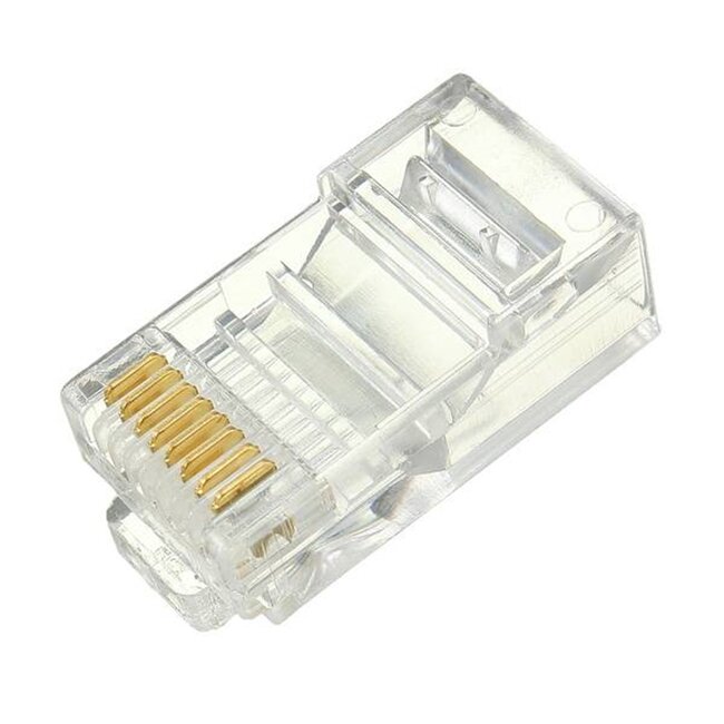 Benson Modulaire tangset - 25-delig - Inclusief RJ12 en RJ45 stekkers - Blauw of rood