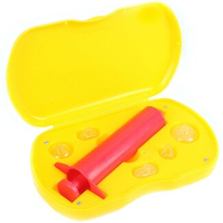 Lifetime Antigifspuit set - Beten & steken - Vacuümpomp - 6-delig - Rood/geel Lifetime Antigifspuit set - Beten & steken - Vacuümpomp - 6-delig - Rood/geel