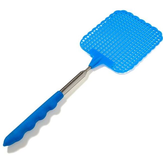 Benson Uitschuifbare vliegenmepper - telescopisch - 25 tot 47,5 cm - comfortabel - compact