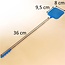 Benson Uitschuifbare vliegenmepper - telescopisch - 25 tot 47,5 cm - comfortabel - compact