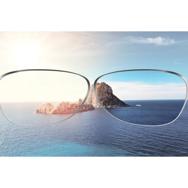 Benson Polariserende clip-on overzetzonnebril - 100% UV-bescherming - Polycarbonaat - 56 mm