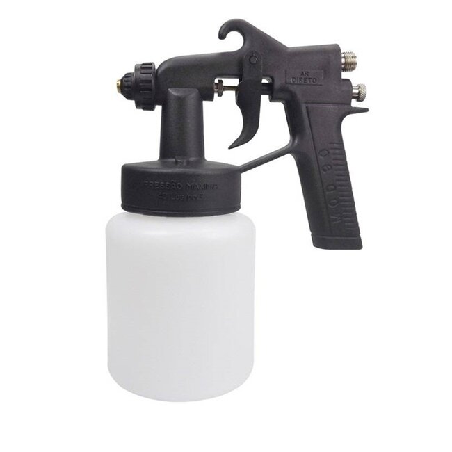 Hofftech Airbrush spuitpistool - 600 ml - voor secuur spuitwerk