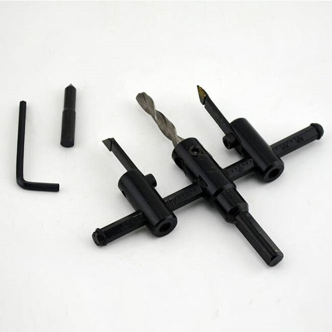Benson Cirkelsnijder - Hardmetaal - Ø 30-120 mm - Voor Diverse Materialen