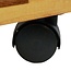 Benson Houten planten trolley - 30 x 30 cm - belastbaar tot 50 kg - licht gebeitst