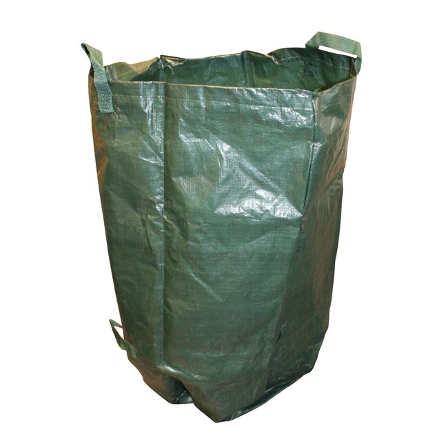 Benson Tuinafvalzak - 110 liter - waterafstotend - opvouwbaar - 3 handgrepen - Ø 45 x 70 cm - groen