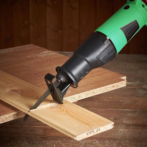 Hofftech Reciprozaag 115mm 710 Watt. 220 Volt met Extra Zagen kopen