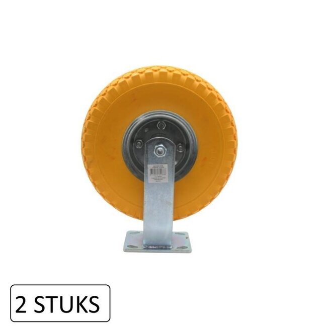 Benson Bokwiel met anti-lek band - robuust ontwerp - maximale belasting 130 kg - set van 2