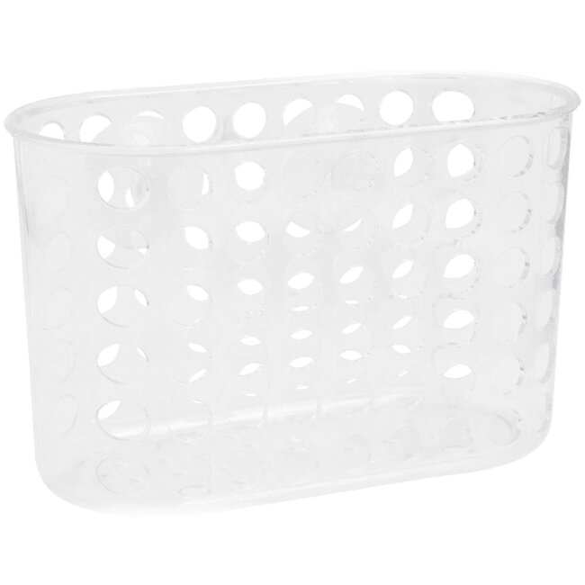 Benson Transparant douchebakje met zuignap - medium - praktisch en stijlvol