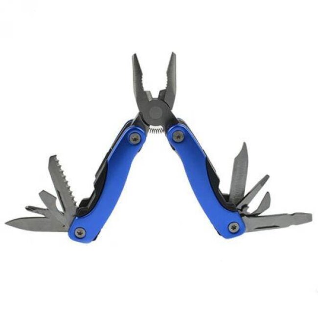 Benson Multitool set mini - 12 functies - robuust staal - 7 cm - modern design