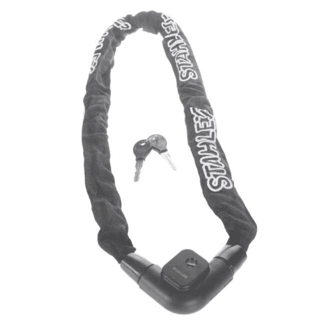 Stahlex Kettingslot - gehard staal - 7 mm schakels - 120 cm - inclusief 2 sleutels