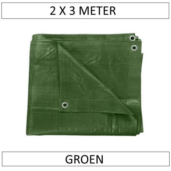 Benson Afdekzeil - 2 x 3 meter - Groen