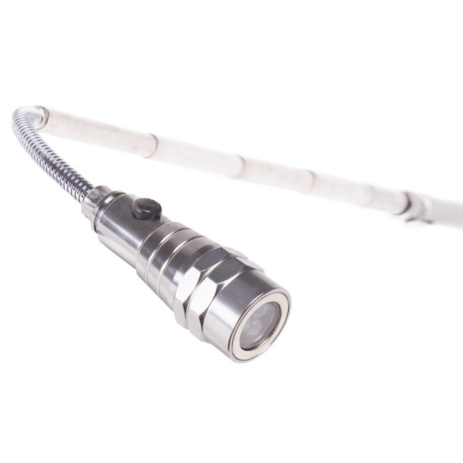 Hofftech Flexibele telescopische zaklamp - magnetisch - 17-56,5 cm - 3 LED's - energiebesparend