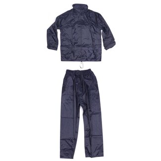 Lastpak Basic regenpak - wind- en waterdicht - blauw - maat XXL