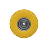 Benson Wiel 3.00 - 4 - 260 x 85 mm - Anti-Lek PU Gele Band met Stalen Velg Benson Wiel 3.00 - 4 - 260 x 85 mm - Anti-Lek PU Gele Band met Stalen Velg