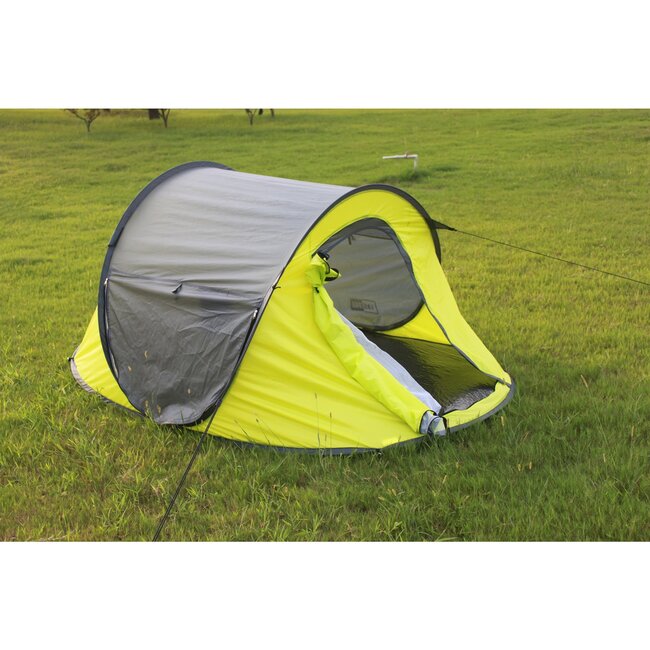 Lastpak Pop-up tent - waterdicht - UV-bescherming - 245 x 145 x 95 cm - voor 2 personen
