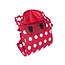 Lastpak Fiets afpaktas - Polkadot rood - 20 liter - Multifunctioneel