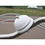 Benson Stijlvolle fietsbel - elegant wit - 75 mm - uniek geluid