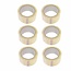 Benson Verpakkingstape - Transparant - 48 mm x 50 m - 6 stuks - Sterk klevend