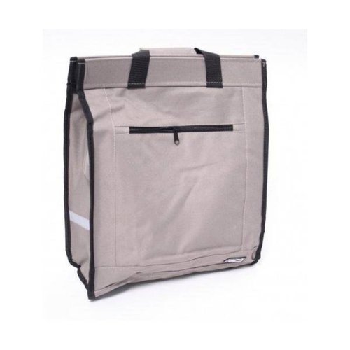 Lastpak Fiets Pakaftas met Regenhoes 20 liter - Grijs Lastpak Fiets Pakaftas met Regenhoes 20 liter - Grijs