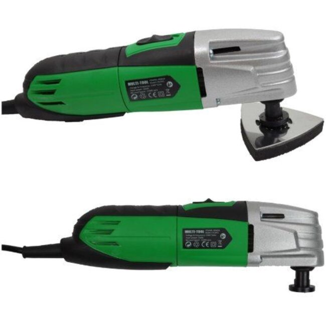 Hofftech Multitool - Oscillerend - Zagen, Schuren, Schrapen - 7-delig - 180W - 230V