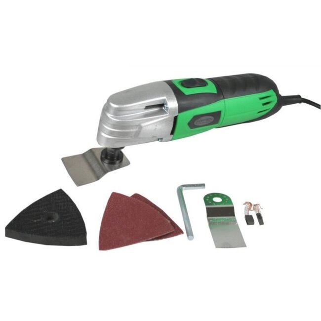 Hofftech Multitool - Oscillerend - Zagen, Schuren, Schrapen - 7-delig - 180W - 230V