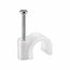 Benson Snoerclips - Kabelbeheer - 7 mm - Wit - 25 stuks