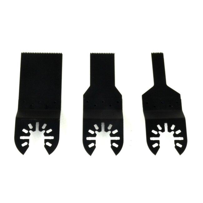 Hofftech Multitool zaagblad set - 3-delig - veelzijdig - precisie - 10 mm, 20 mm, 35 mm