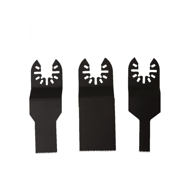 Hofftech Multitool zaagblad set - 3-delig - veelzijdig - precisie - 10 mm, 20 mm, 35 mm
