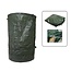 Benson Tuinafvalzak - 110 liter - waterafstotend - opvouwbaar - 3 handgrepen - Ø 45 x 70 cm - groen